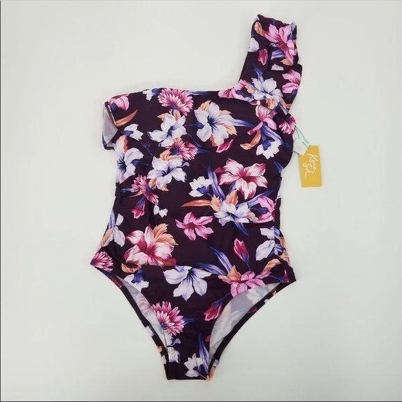 Kona Sol One Shoulder One Piece Swimsuit - Picture 2 of 2